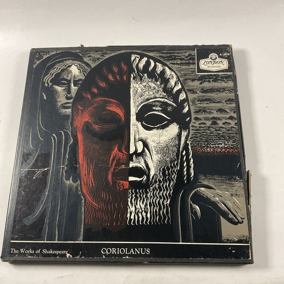 Other - The Works of Shakespeare - Coriolanus - LONDON Records A-4415 - 4 LP box set